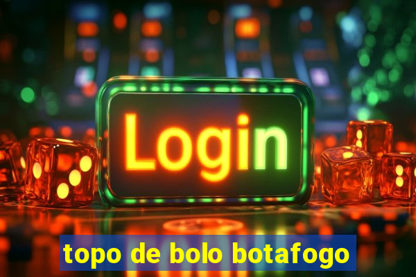 topo de bolo botafogo